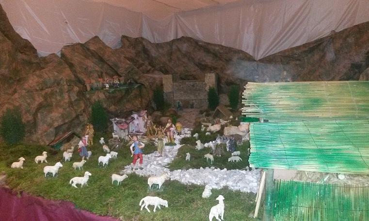 Il presepe nella chiesa parrocchiale