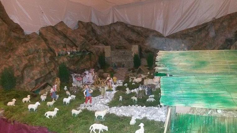 Il presepe nella chiesa parrocchiale