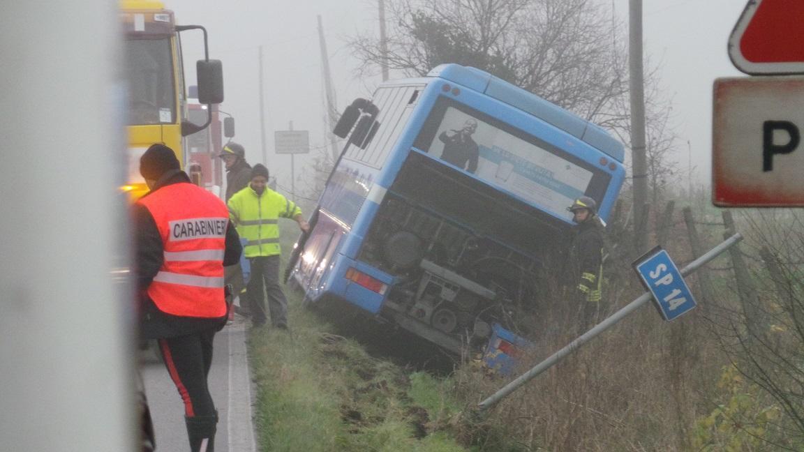 la scena dell'incidente