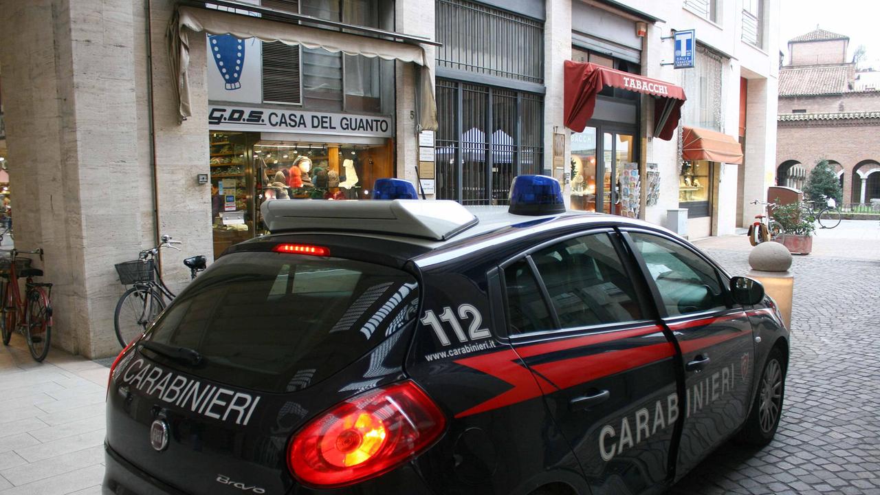 I carabinieri in un intervento