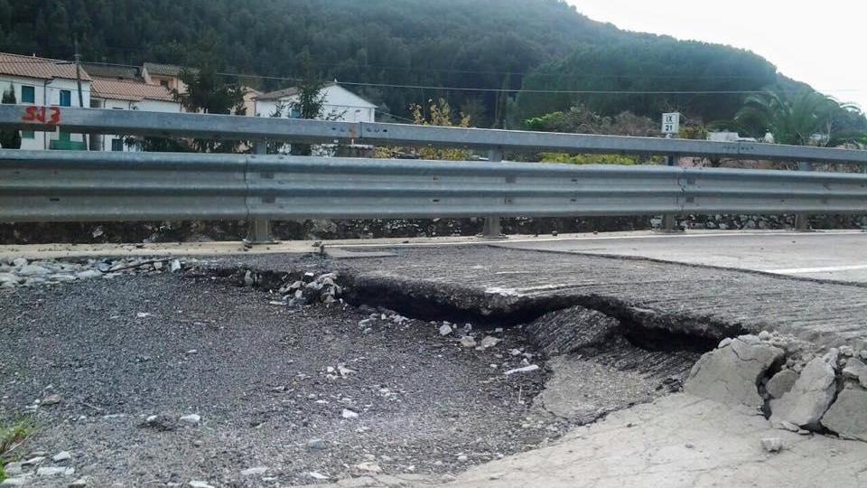 Il tratto di strada provinciale ceduta al Piano