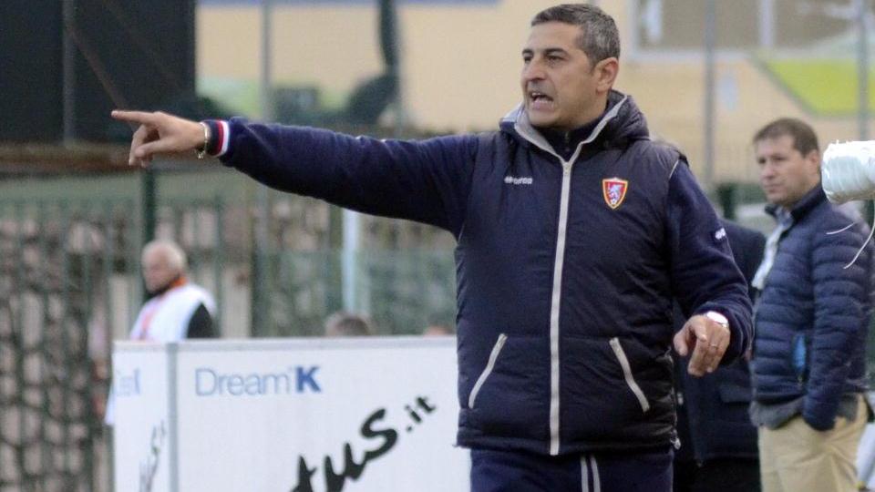 Il mister del Grosseto Pasquale Padalino