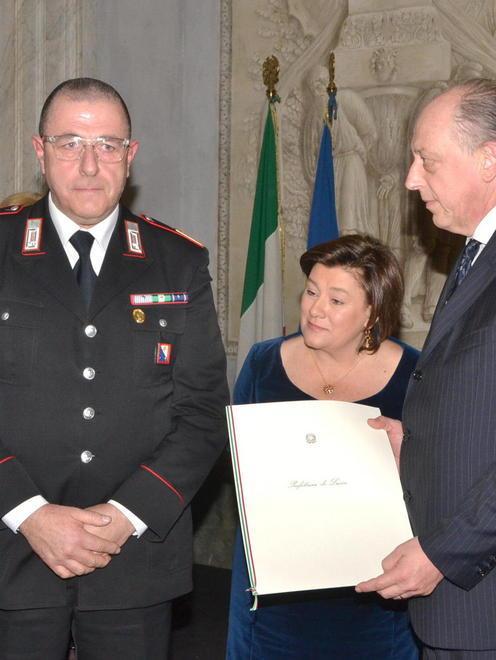 Il maresciallo di S. Concordio è cavaliere della Repubblica