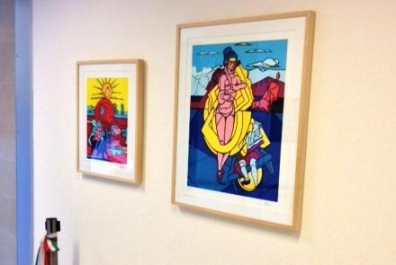 Donate nuove opere d’arte per i reparti dell’ospedale