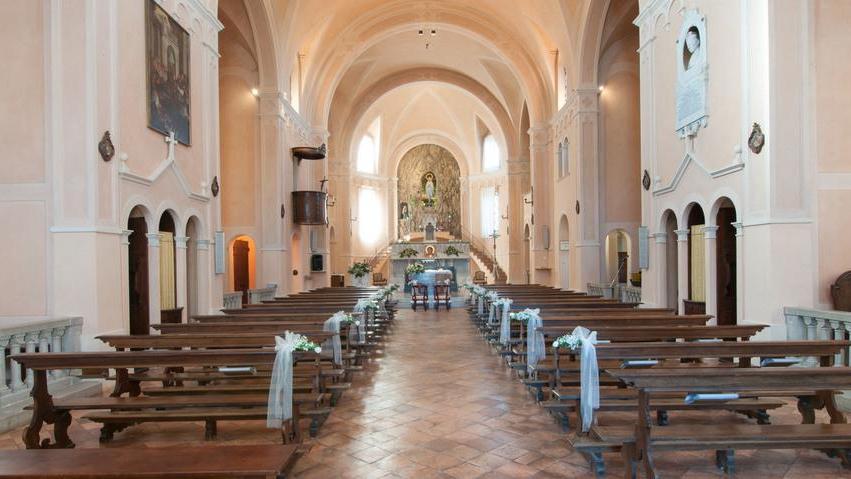 Santuario restaurato e riaperto al pubblico con un matrimonio