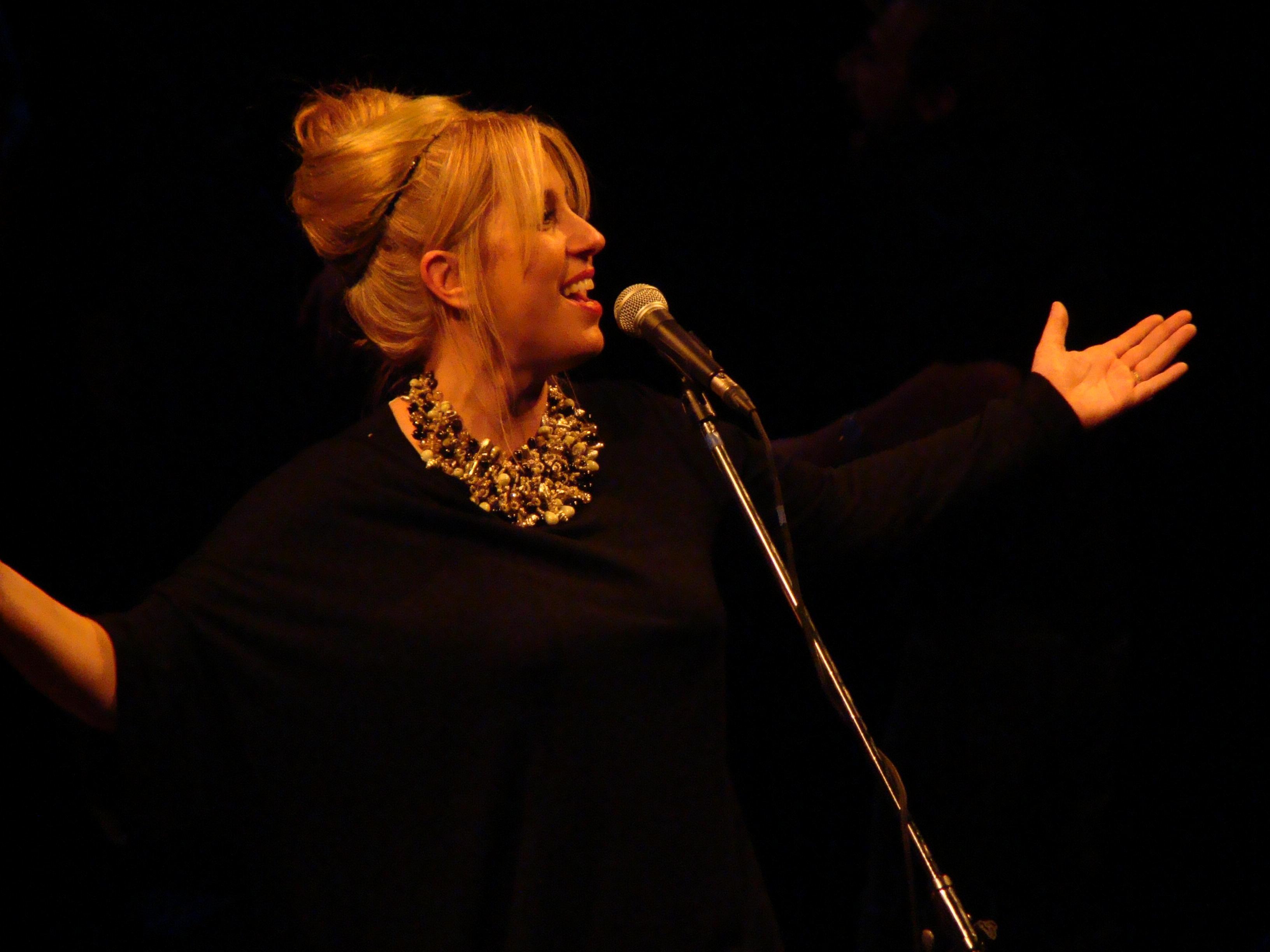 La cantante Ginevra Di Marco
