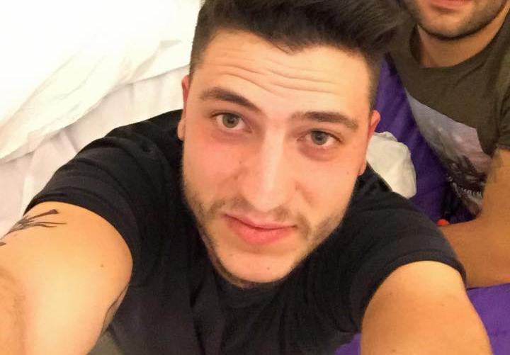 La vittima Adriano Agus in una foto pubblicata su Facebook