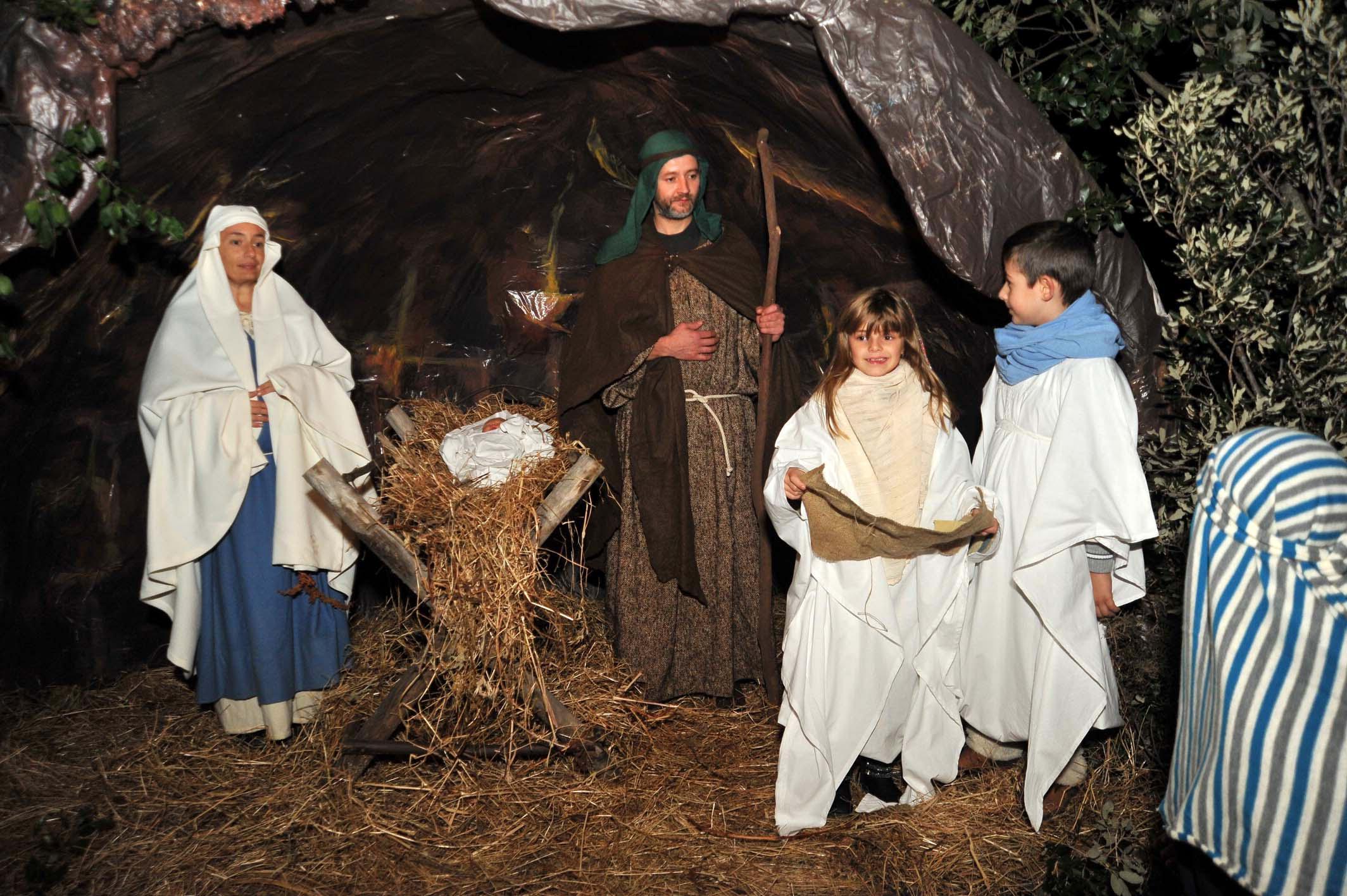 Il presepe vivente di Marciana (foto Giò Di Stefano)