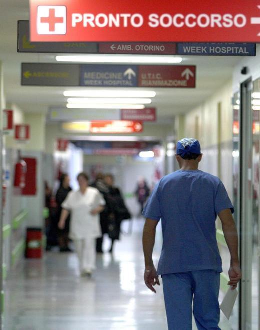 Il pronto soccorso dell'ospedale Lotti di Pontedera (foto Franco Silvi)