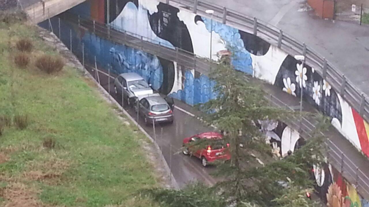 L'incidente in via Massetana
