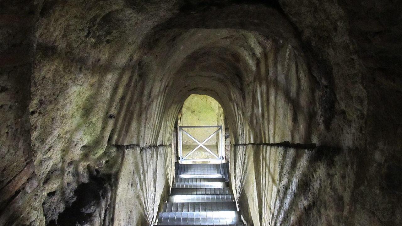 Uno dei locali della Zecca di Marciana