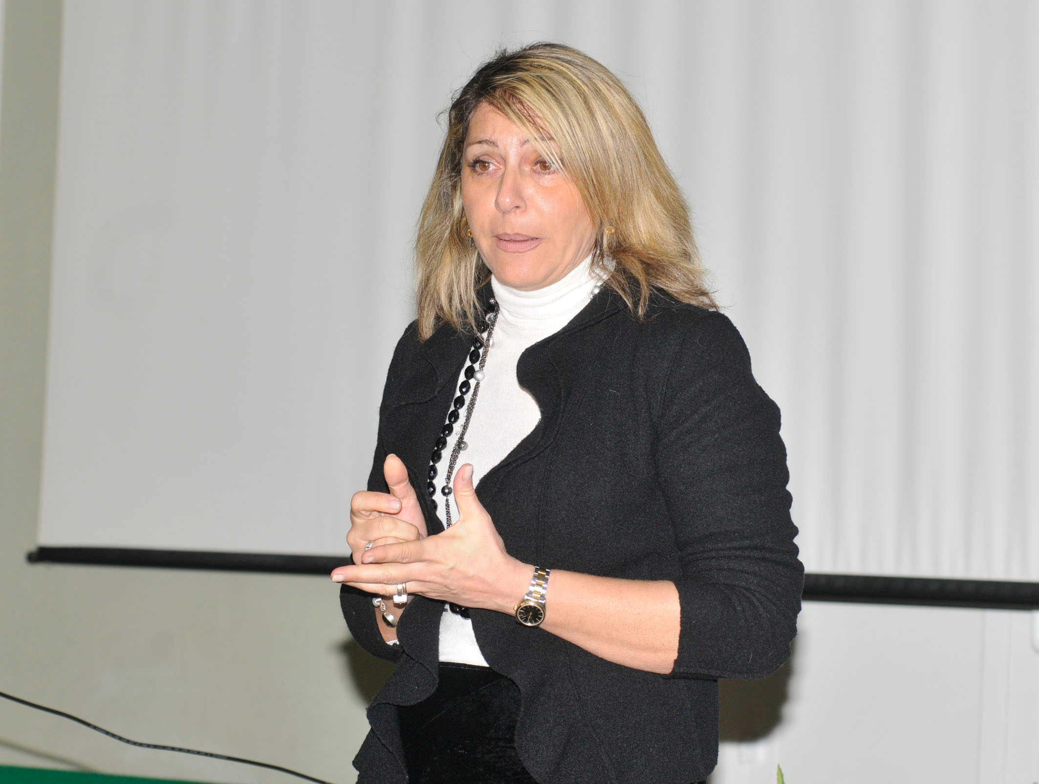 La preside del Vespucci, Cristina Grieco