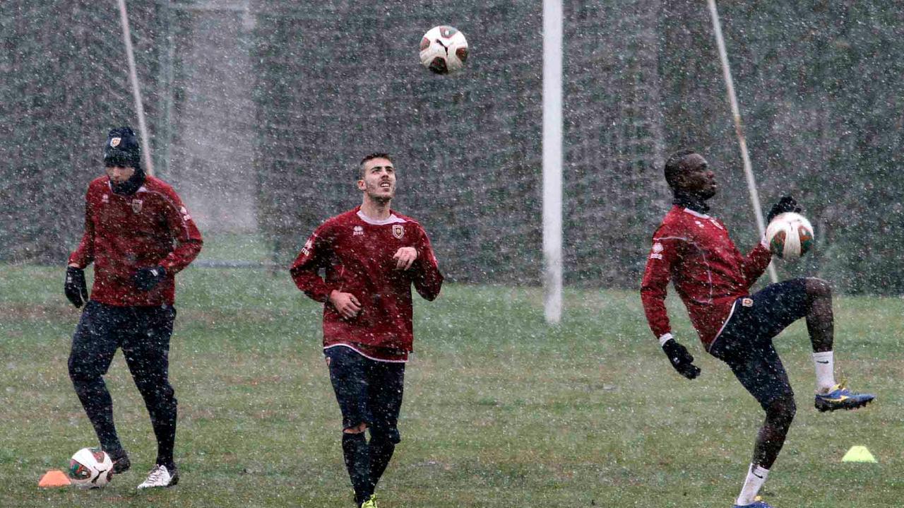 Primo allenamento in granata per Messetti