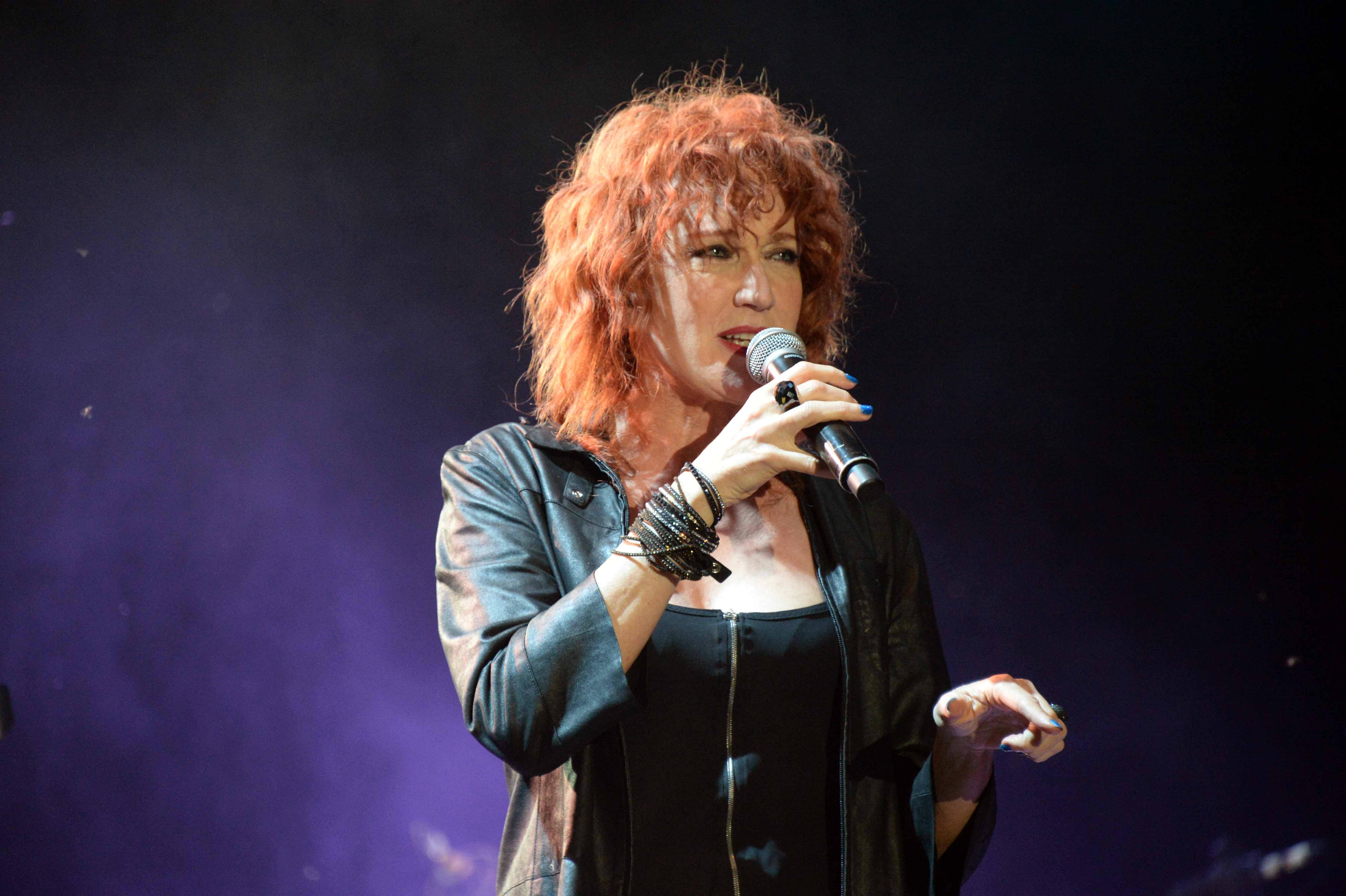 La cantante Fiorella Mannoia