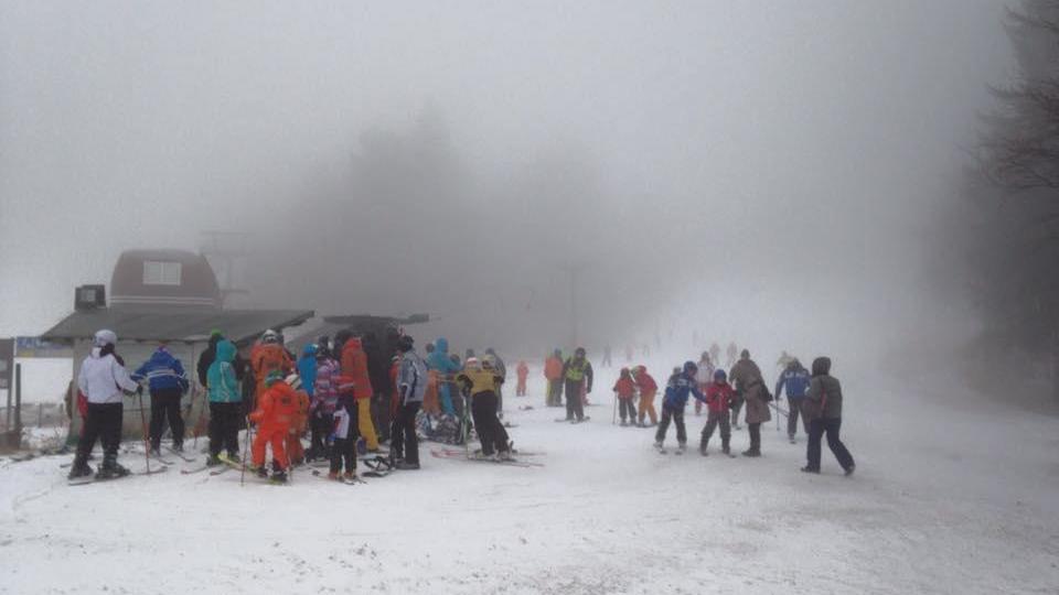 La neve all'Abetone