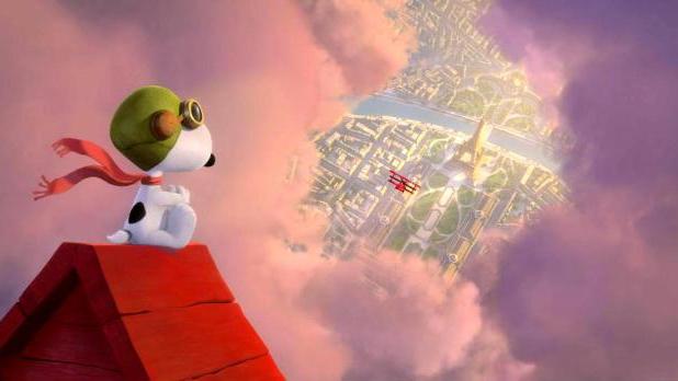 SNoopy nei panni del Barone Rosso