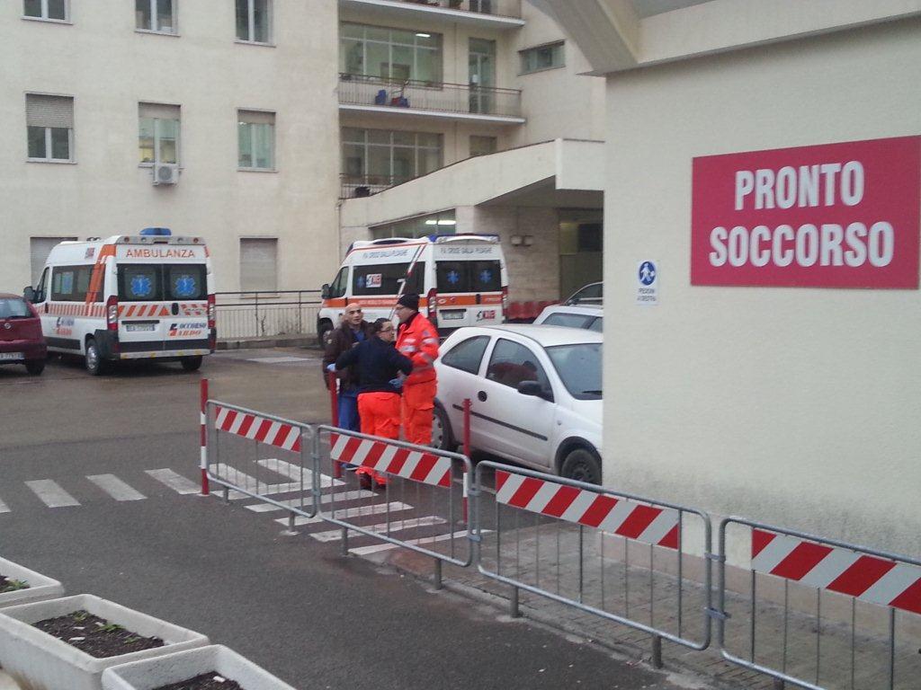 Il pronto soccorso dell'ospedale di Sassari