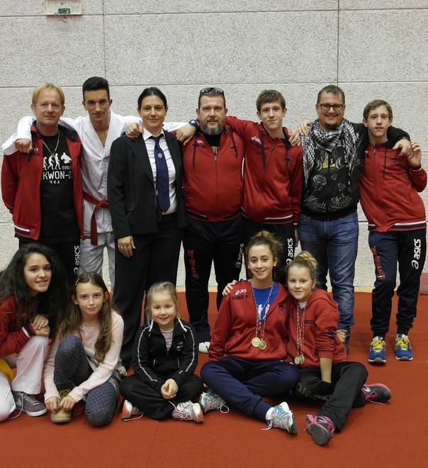 Una pioggia di medaglie per gli atleti del taekwon-do