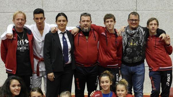 Una pioggia di medaglie per gli atleti del taekwon-do