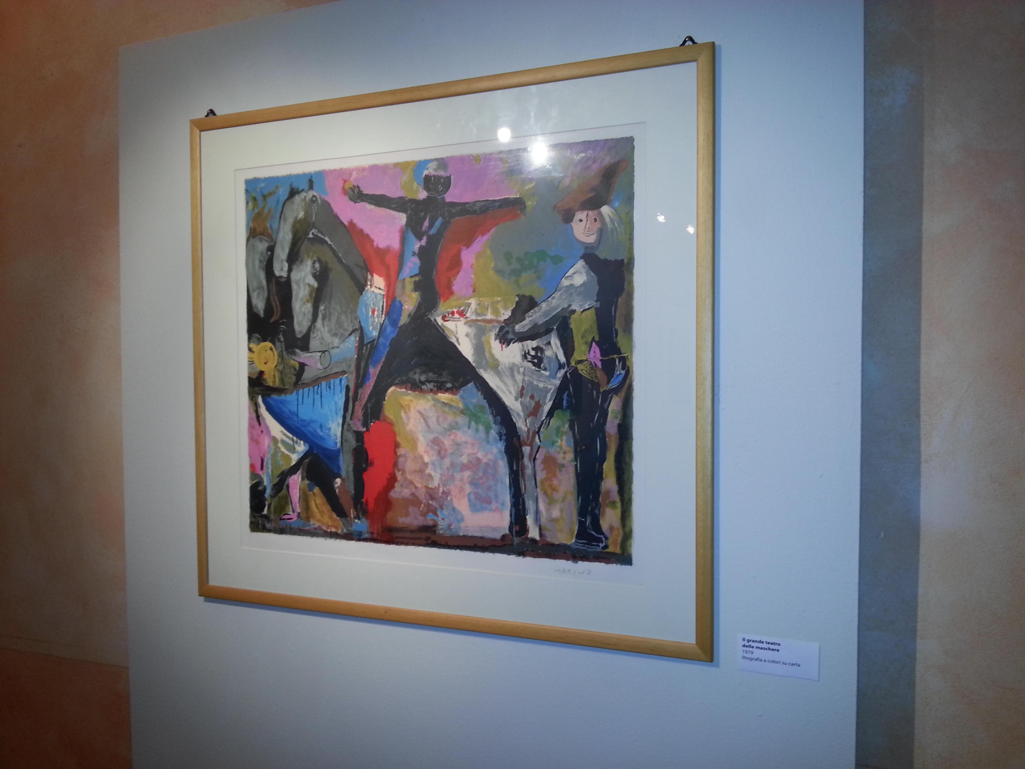 Una delle opere di Marino Marini in mostra