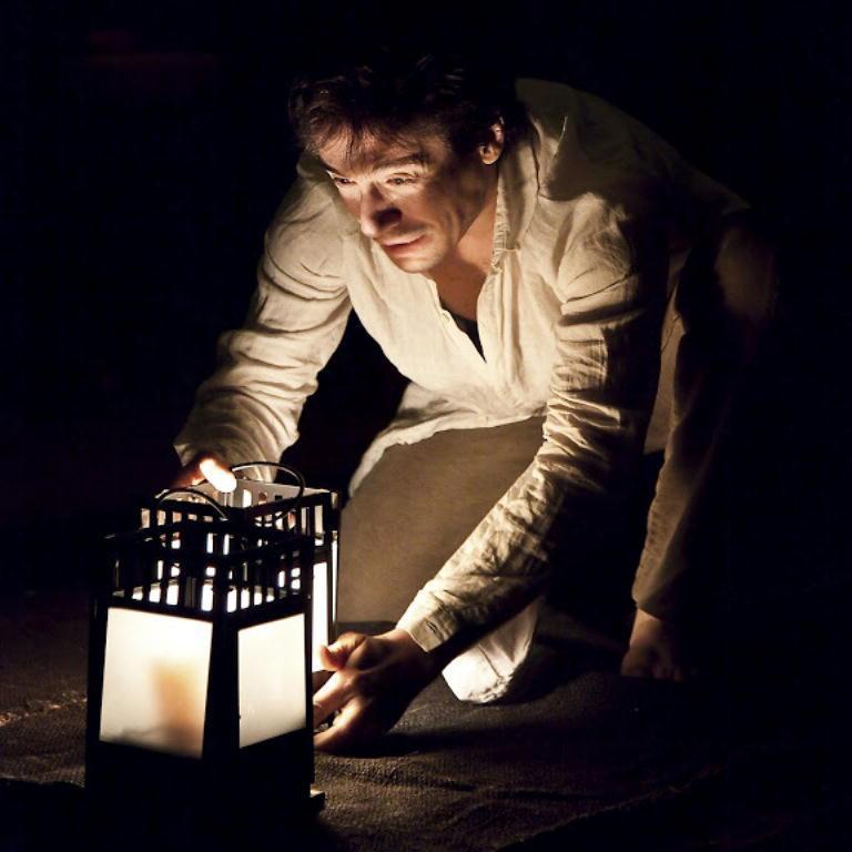 L'attore Rosario Sparno interpreta Caravaggio