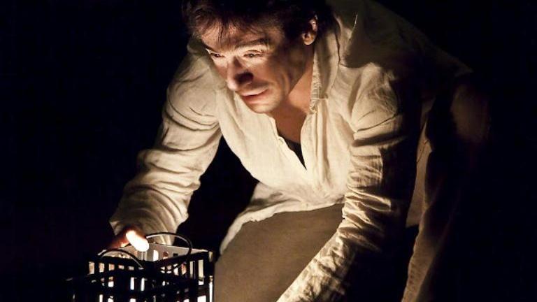 L'attore Rosario Sparno interpreta Caravaggio