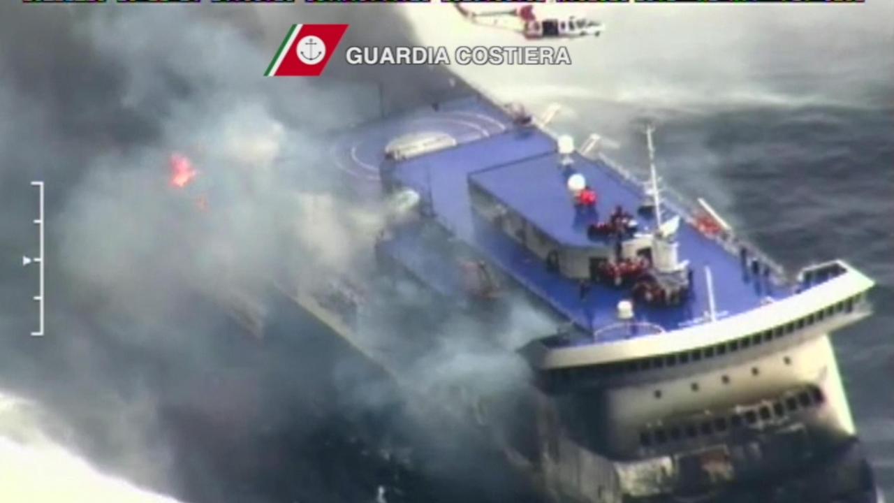 L'incendio sull'ex Scintu ribattezzato Norman Atlantic