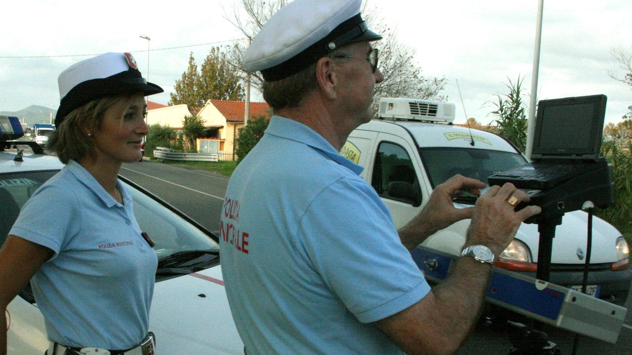Uno degli autovelox in dotazione ai vigili urbani