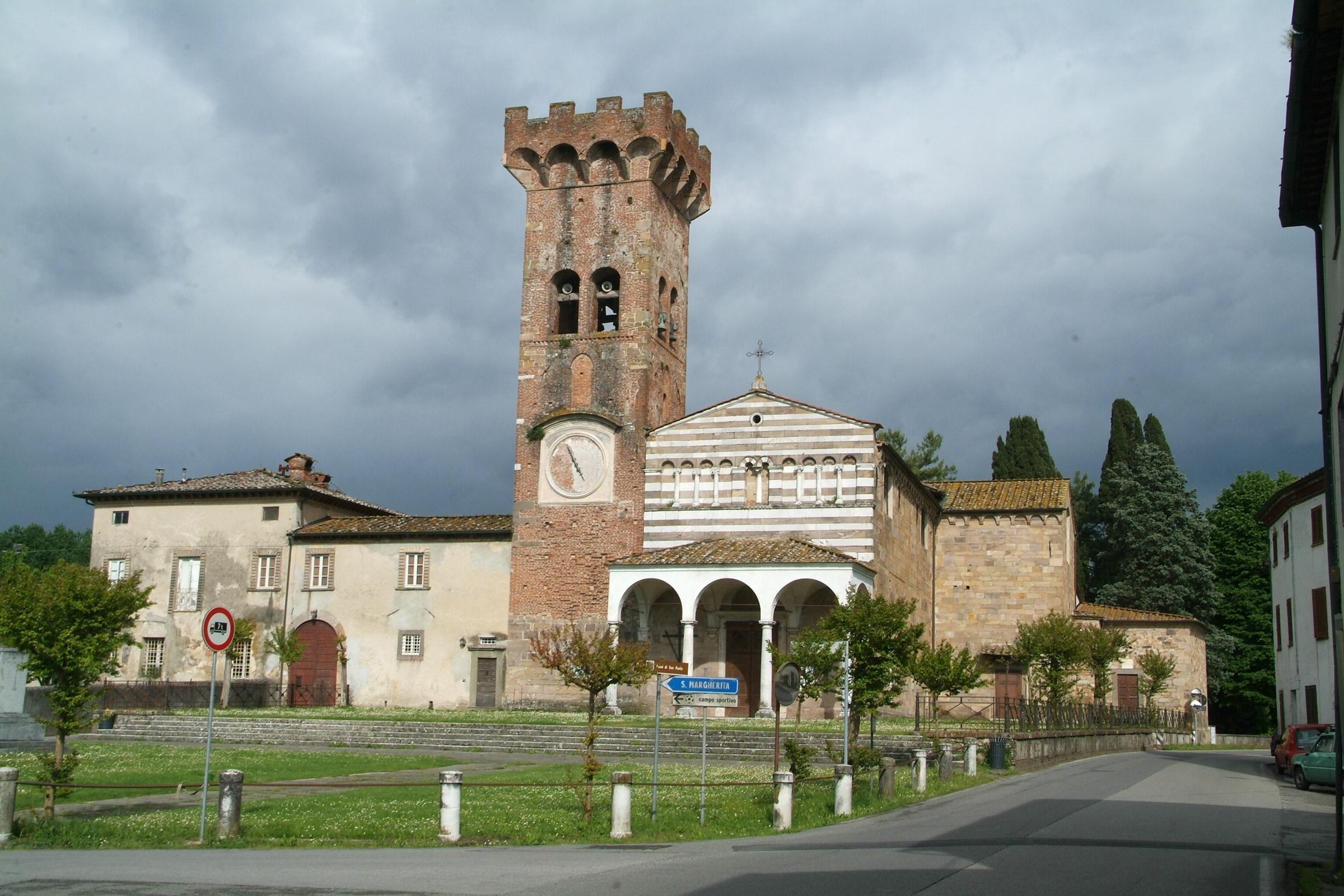 La via di Tiglio a Pieve San Paolo