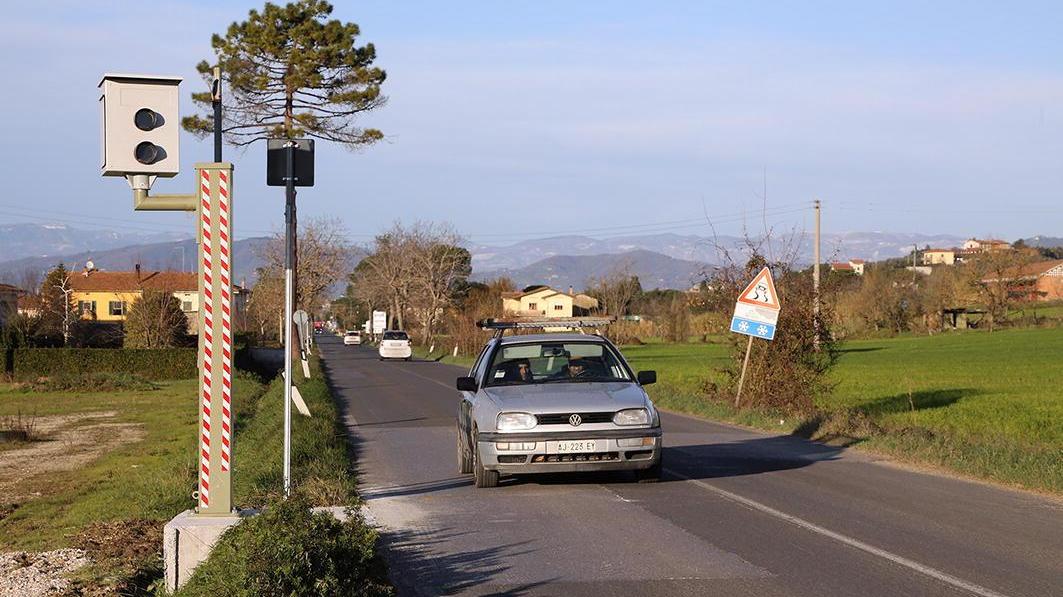 Il nuovo autovelox a Botteghe