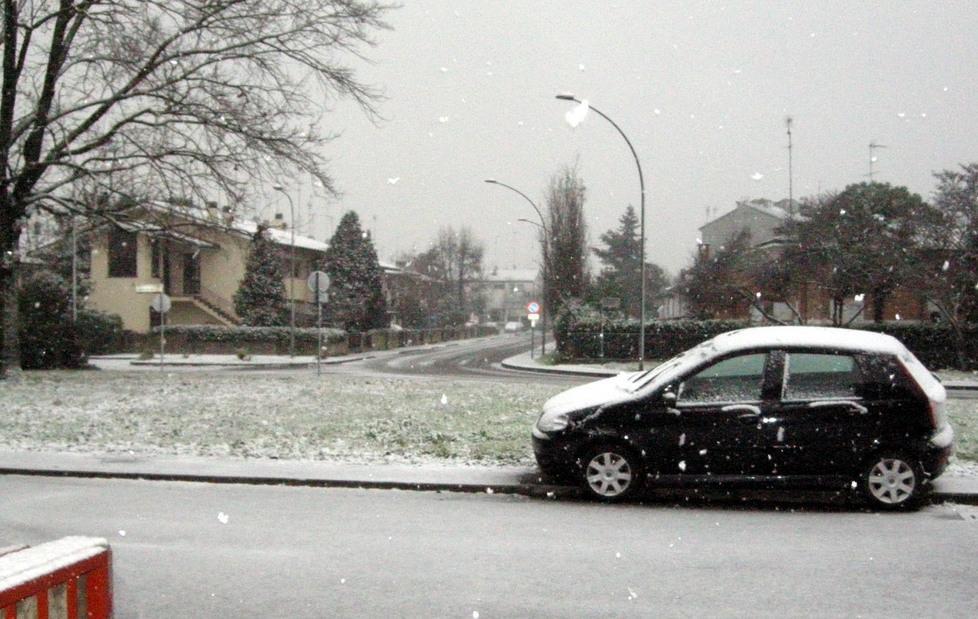 I fiocchi sono caduti fino alle 13 