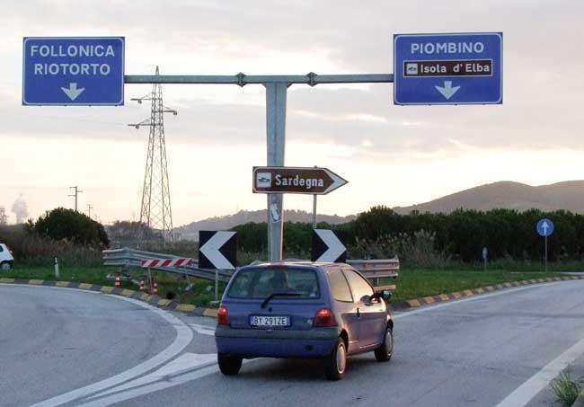 La 398: la nuova statale è decisiva per il futuro di Piombino (foto PaBar)