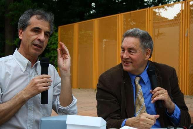 Rossano Ercolini e il professor Paul Connet