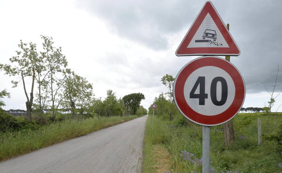 Uno tratto della strada della Chiocciolaia