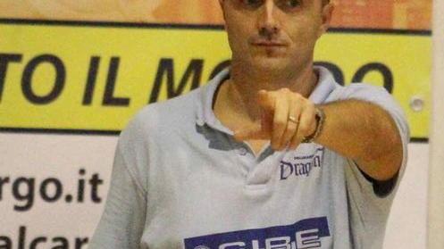 Il coach Pinelli della Sibe Prato