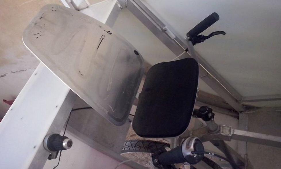 Danneggiata la Ebike nel cortile 