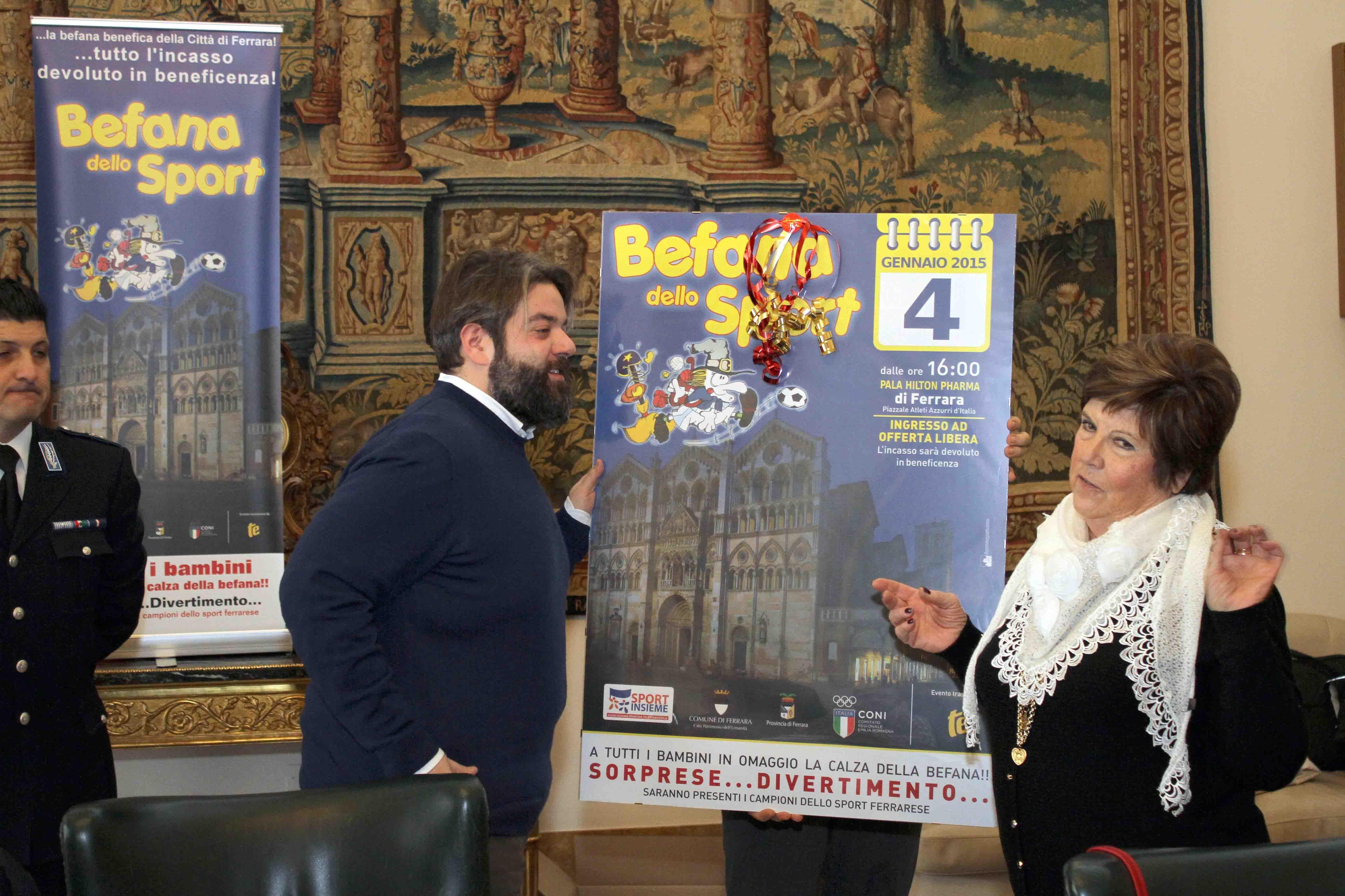 La presentazione della Befana dello sport