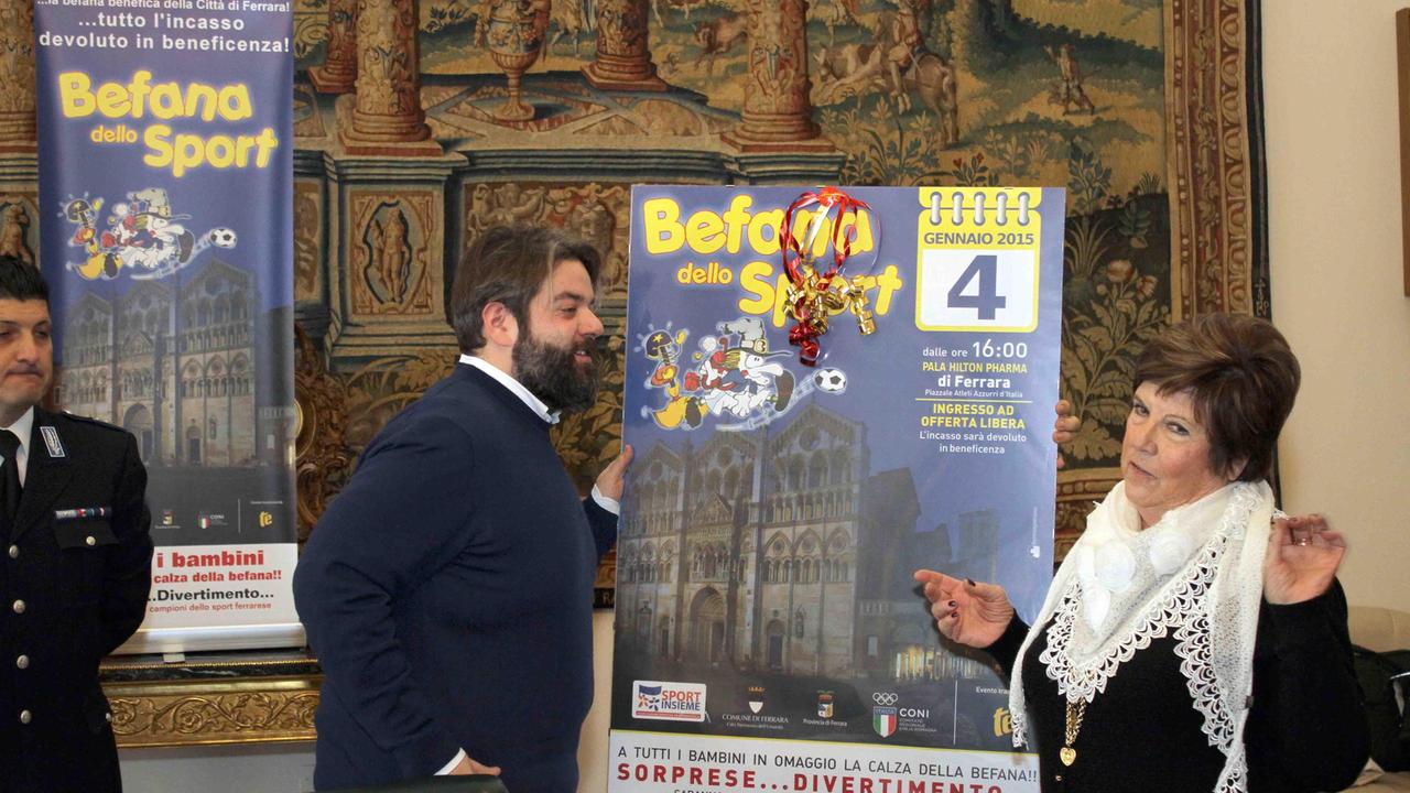 La presentazione della Befana dello sport
