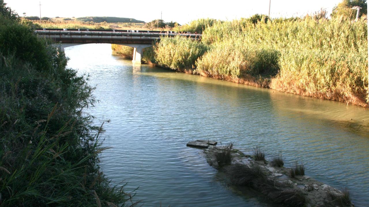 Uno scorcio del fiume Fine