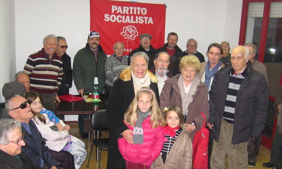 I socialisti della provincia brindano