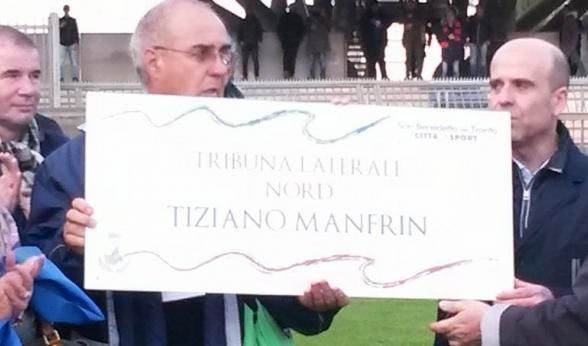 A San Benedetto tribuna intitolata a Manfrin