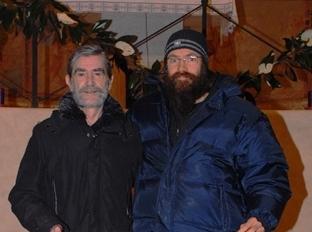 L’artista Perelli dona un quadro ai Frati Ricostruttori