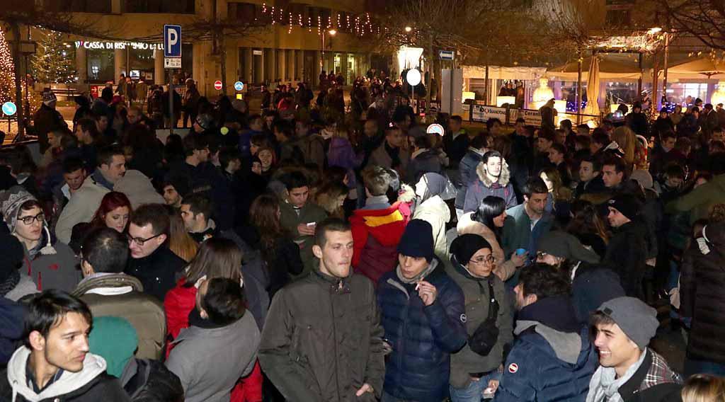 La festa a Marina di Massa
