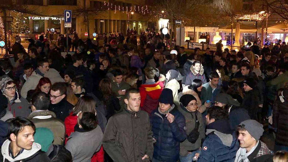 La festa a Marina di Massa