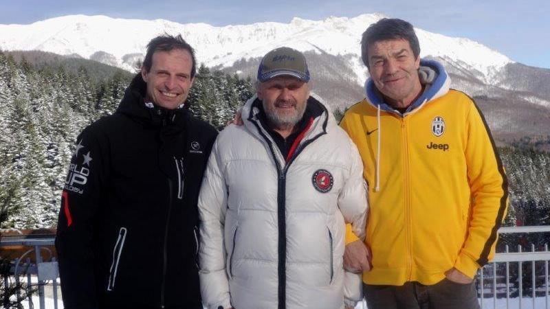 Allegri, Danti e Nardini all'Abetone