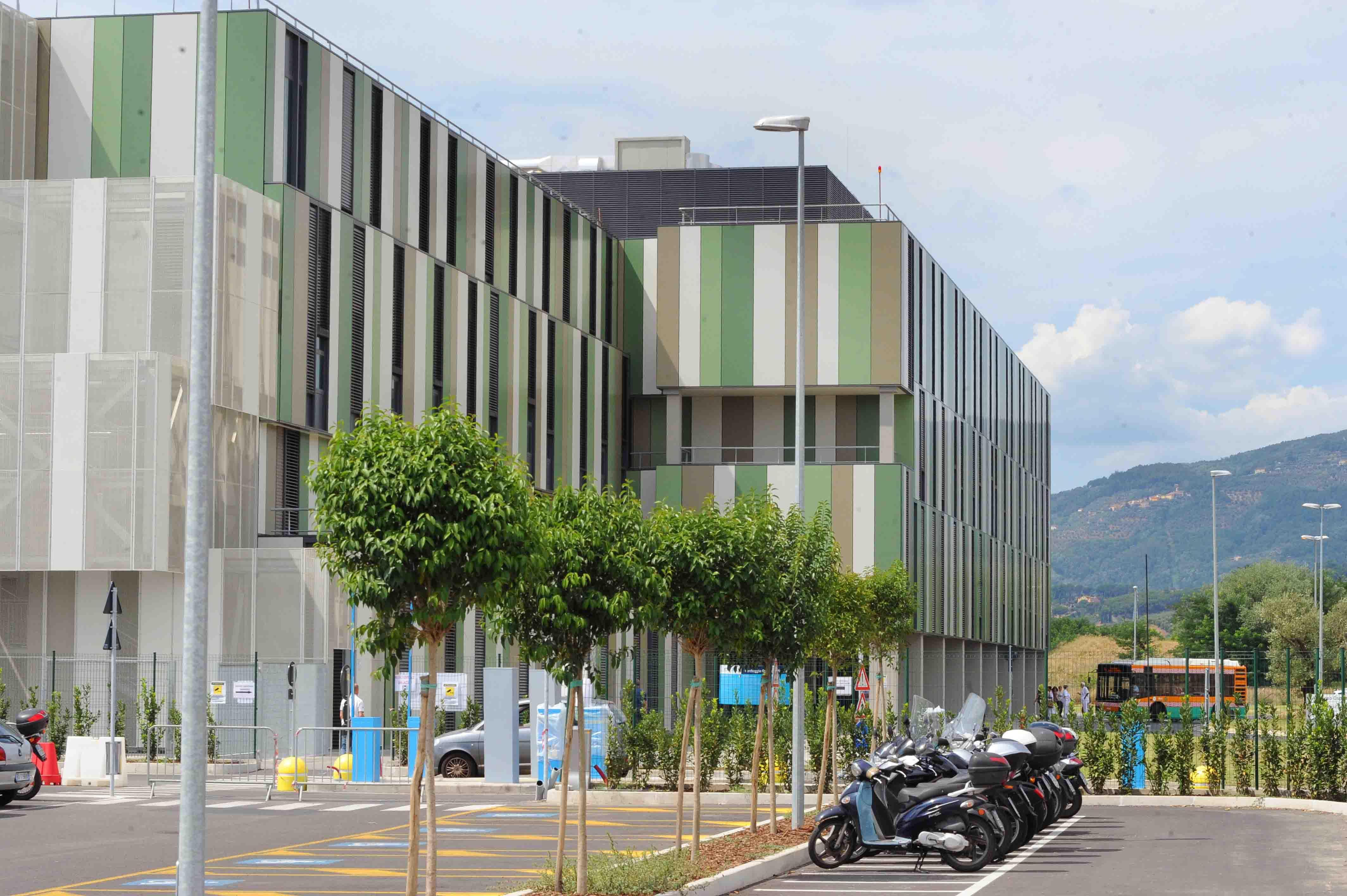 L'ospedale San Jacopo di Pistoia (foto Lorenzo Gori)