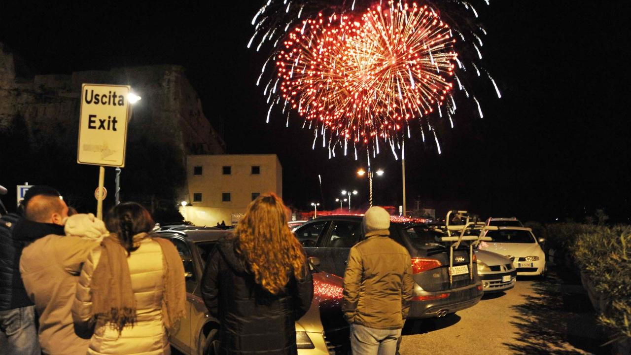 I fuochi di artificio a Portoferraio