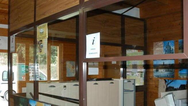 L'Infopoint agli scavi di Roselle (foto Agenzia Bf)