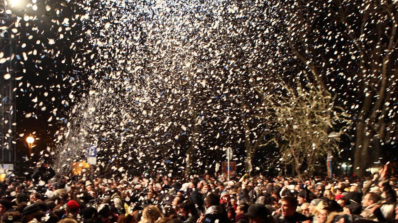 Coriandoli per la notte di San Silvestro
