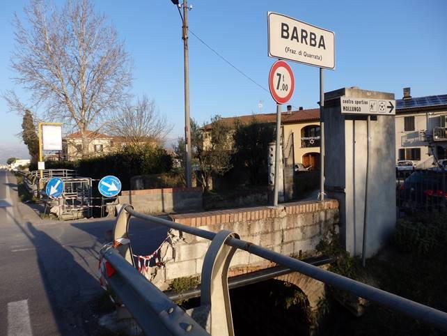 Via di Mezzo a Quarrata, una strada a rischio 